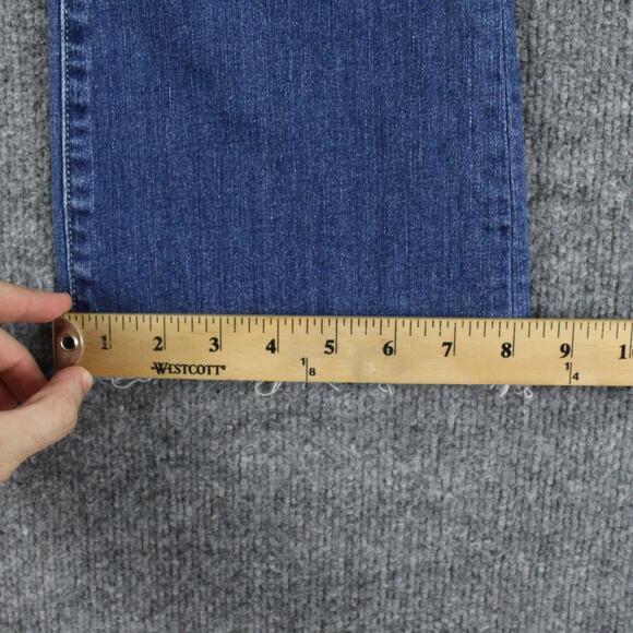 L Agence Denim Jeans Womens 25 Kendra High Rise Cropped Flare Denim Laredo Chic - Picture 15 of 16